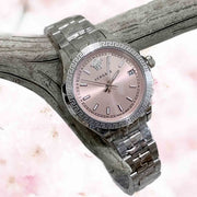  Shop Authentic Versace Hellenyium Pink Dial Silver Steel Strap Watch for Women - V12010015 - Luxxuri