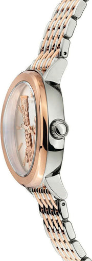  Shop Authentic Versace Virtus Quartz White Dial Two Tone Steel Strap Watch for Women - VEHC00519 - Luxxuri
