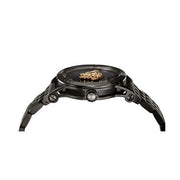  Shop Authentic Versace Palazzo Empire Black Dial Black Steel Strap Watch for Men - VERD00518 - Luxxuri