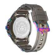  Shop Authentic Versace Icon Active Chronograph Quartz Black Dial Black Steel Strap Watch For Men - VEZ701022 - Luxxuri