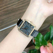  Shop Authentic Marc Jacobs Vic Black Dial Black Leather Strap Watch for Women - MJ1522 - Luxxuri