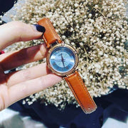  Shop Authentic Guess Park Avenue Blue Dial Brown Leather Strap Watch for Women - W0838L2 - Luxxuri