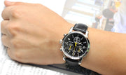  Shop Authentic Tissot T Race PRC 200 Chronograph Quartz Black Dial Black Leather Strap Watch for Men - T17.1.526.52 - Luxxuri