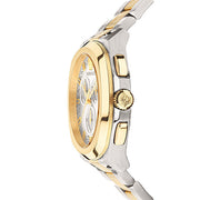  Shop Authentic Versace Dylos Chronograph Silver Dial Two Tone Steel Strap Watch for Men - VQC030015 - Luxxuri