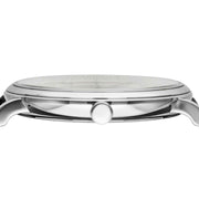  Shop Authentic Versace V-Circle Silver Dial Silver Mesh Bracelet Watch for Men - VBQ060017 - Luxxuri