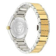  Shop Authentic Versace V-Auria Quartz Green Dial Two Tone Steel Strap Watch for Men - VE0F00425 - Luxxuri