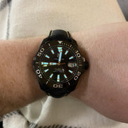  Shop Authentic Tag Heuer Aquaracer Black Dial Watch for Men - WAY218A.FC6362 - Luxxuri
