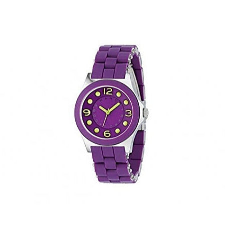  Shop Authentic Marc Jacobs Pelly Purple Dial Purple Silicone Strap Watch for Women - MBM2515 - Luxxuri