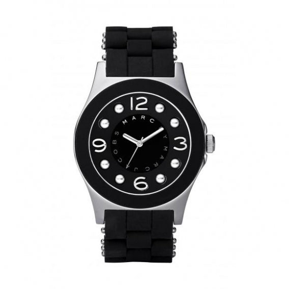  Shop Authentic Marc Jacobs Pelly Black Dial Black Silicone Strap Watch for Women - MBM2544 - Luxxuri