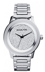  Shop Authentic Michael Kors Kinley Diamond Pave Silver Dial Silver Steel Strap Watch for Women - MK5996 - Luxxuri