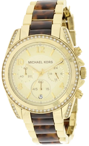  Shop Authentic Michael Kors Blair Gold Dial Two Tone Steel Strap Watch for Women - MK6094 - Luxxuri