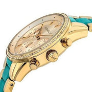  Shop Authentic Michael Kors Ritz Gold Dial Two Tone Steel Strap Watch for Women - MK6328 - Luxxuri