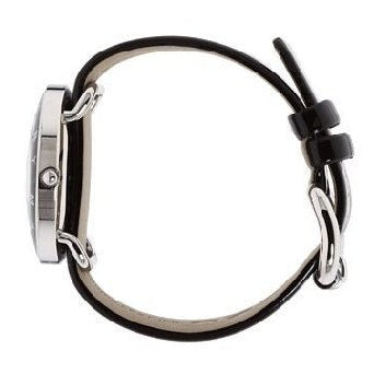  Shop Authentic Marc Jacobs Amy Black Dial Black Leather Strap Watch for Women - MBM1163 - Luxxuri