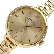  Shop Authentic Marc Jacobs Sally Champagne Gold Dial Gold Steel Strap Watch for Women - MBM3363 - Luxxuri