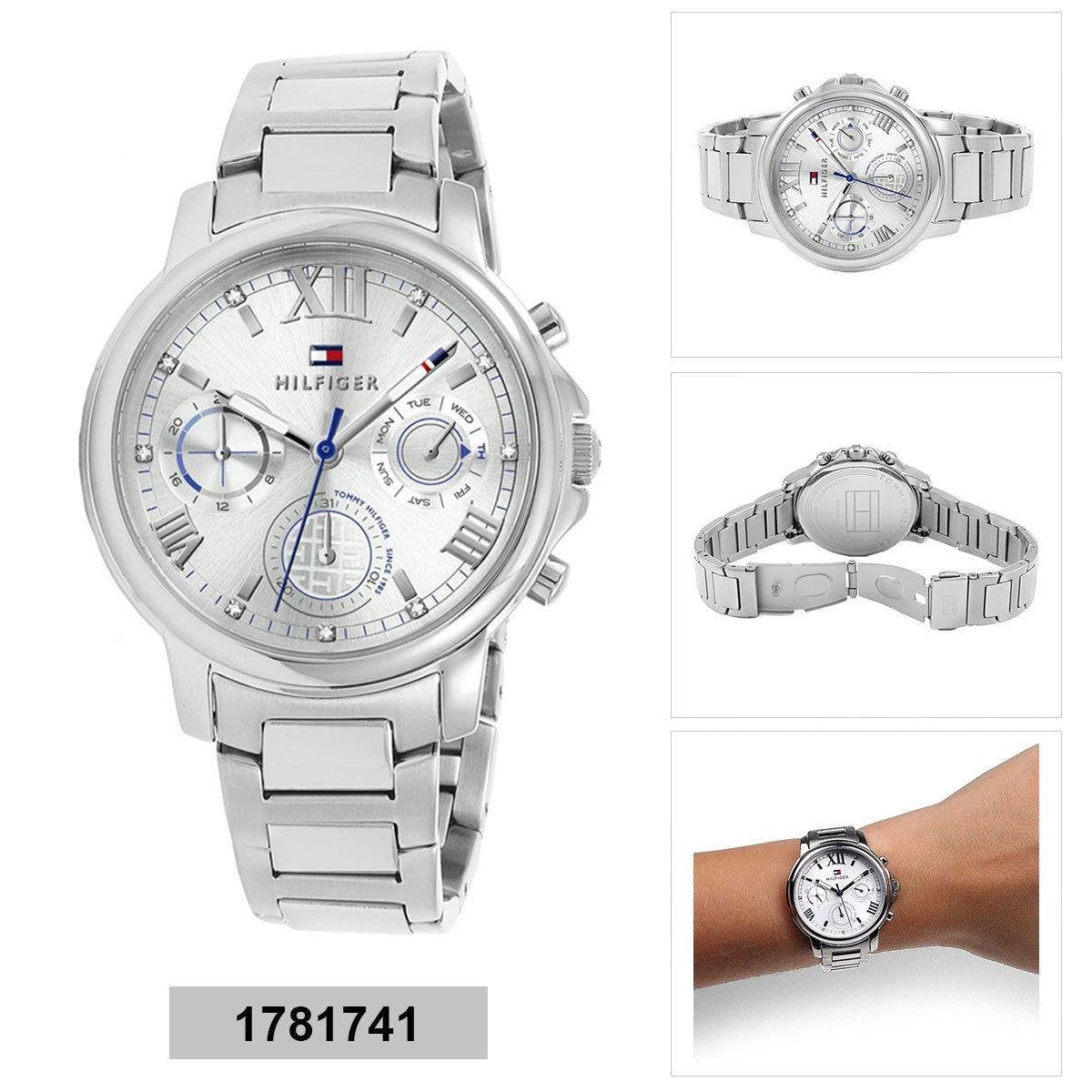  Shop Authentic Tommy Hilfiger Claudia Silver Dial Silver Steel Strap Watch for Women - 1781741 - Luxxuri