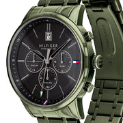  Shop Authentic Tommy Hilfiger Quartz Black Dial Black Steel Strap Watch for Men - 1791634 - Luxxuri
