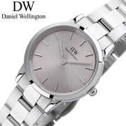  Shop Authentic Daniel Wellington Iconic Link Unitone Silver Dial Silver Steel Strap Watch For Women - DW00100402 - Luxxuri