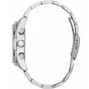  Shop Authentic Guess Chronograph Black Dial Silver Steel Strap Watch for Men - W0193G2 - Luxxuri