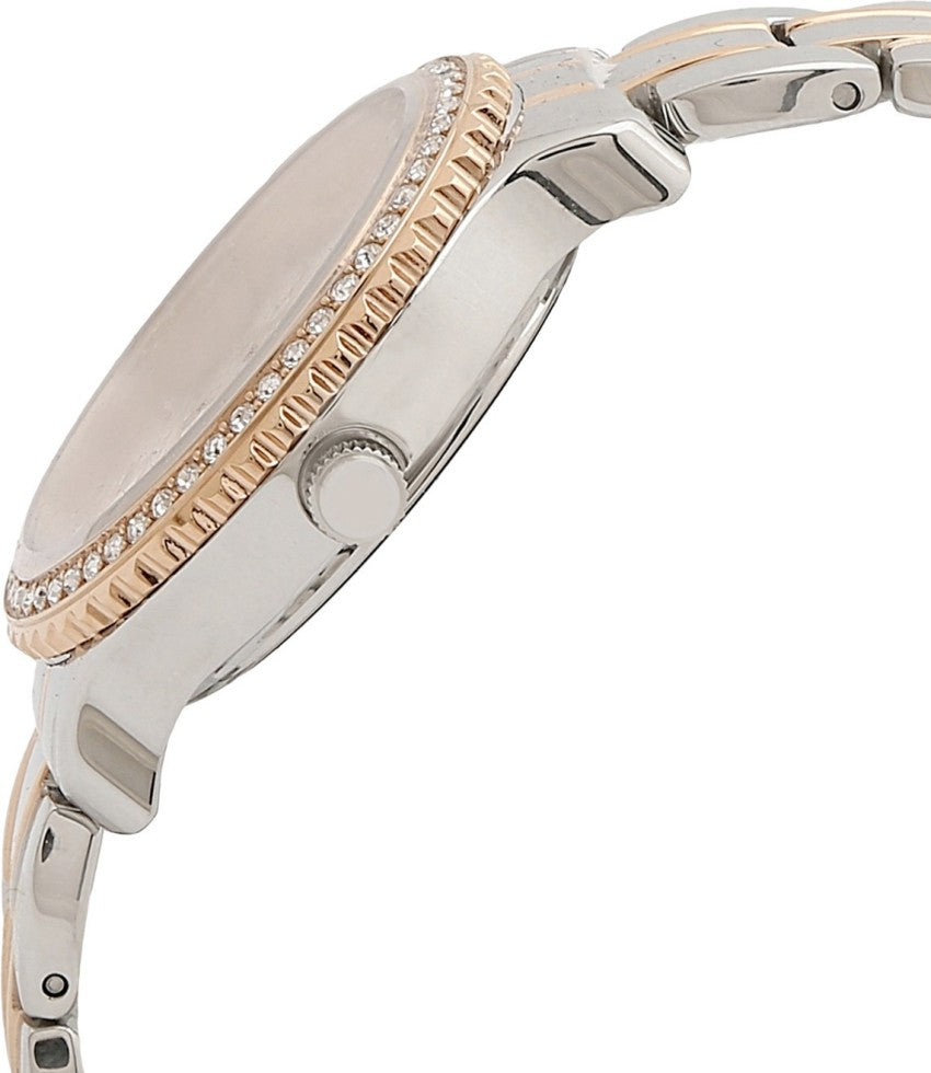  Shop Authentic Guess Enchanting Diamonds Silver Dial Two Tone Steel Strap Watch for Women - W0305L3 - Luxxuri