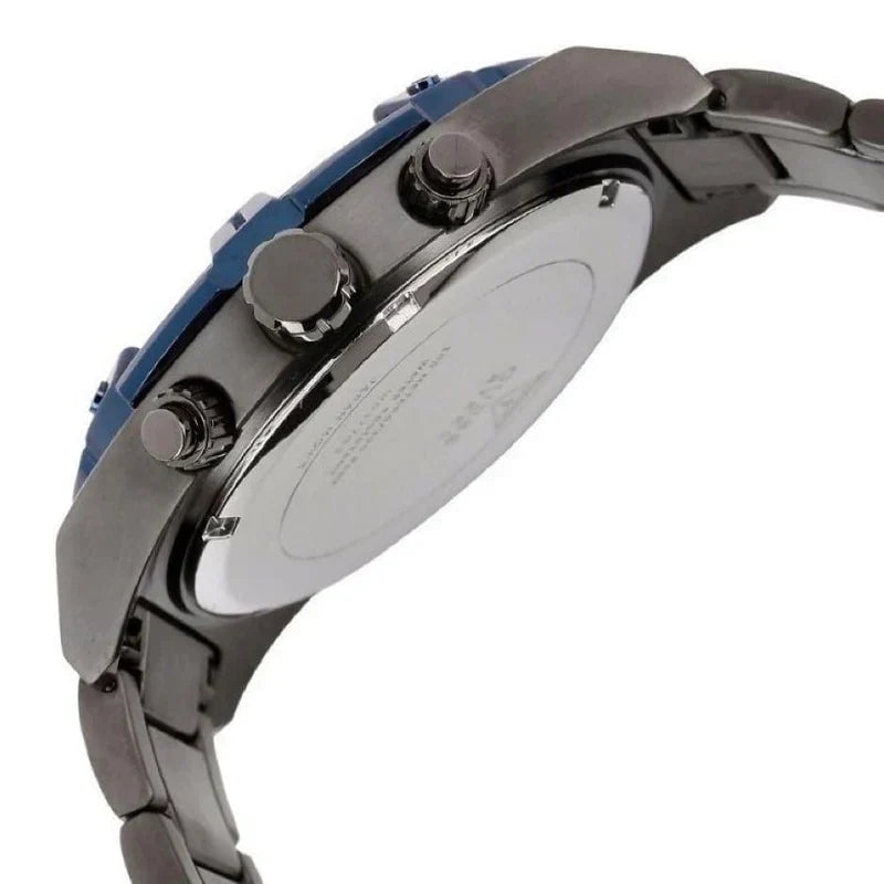  Shop Authentic Guess Sport Analog Grey Dial Grey Steel Strap Watch for Men - W0377G5 - Luxxuri
