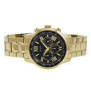  Shop Authentic Guess Horizon Chronograph Black Dial Gold Steel Strap Watch For Men - W0379G4 - Luxxuri