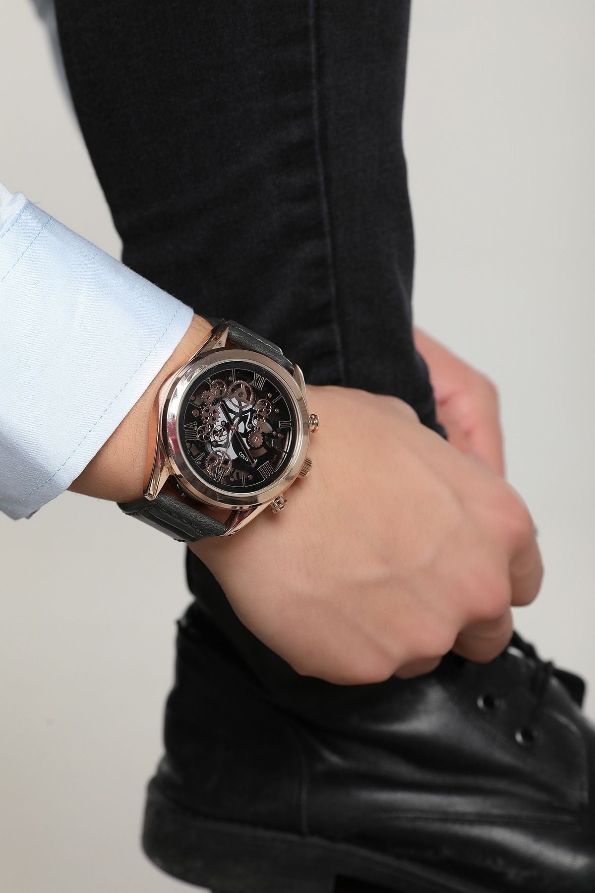  Shop Authentic Guess Persuit Multifunction Black Dial Black Leather Strap Watch for Men - W0500G2 - Luxxuri