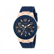  Shop Authentic Guess Jet Setter Analog Quartz Blue Dial Blue Rubber Strap Watch For Women - W0571L1 - Luxxuri
