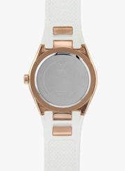  Shop Authentic Guess Luna Diamonds White Dial White Rubber Strap Watch for Women - W0653L4 - Luxxuri