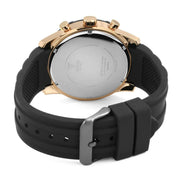  Shop Authentic Guess Caliber Chronograph Black Dial Black Rubber Strap Watch for Men  - W0864G2 - Luxxuri