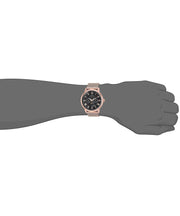  Shop Authentic Guess Delancy Black Dial Rose Gold Mesh Bracelet Watch for Men - W0871G5 - Luxxuri