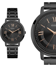  Shop Authentic Guess Montauk Black Tone Stainless Steel Watch For Women - W0933L4 - Luxxuri