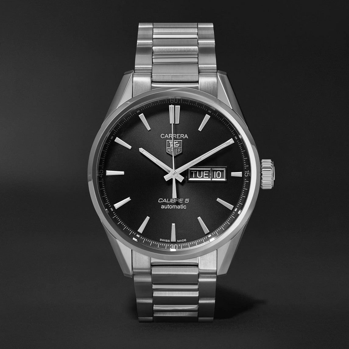  Shop Authentic Tag Heuer Carrera Black Dial Watch for Men - WAR201A.BA0723 - Luxxuri
