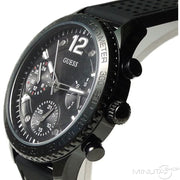  Shop Authentic Guess Marina Chronograph Black Dial Black Rubber Strap Watch for Women - W1025L3 - Luxxuri