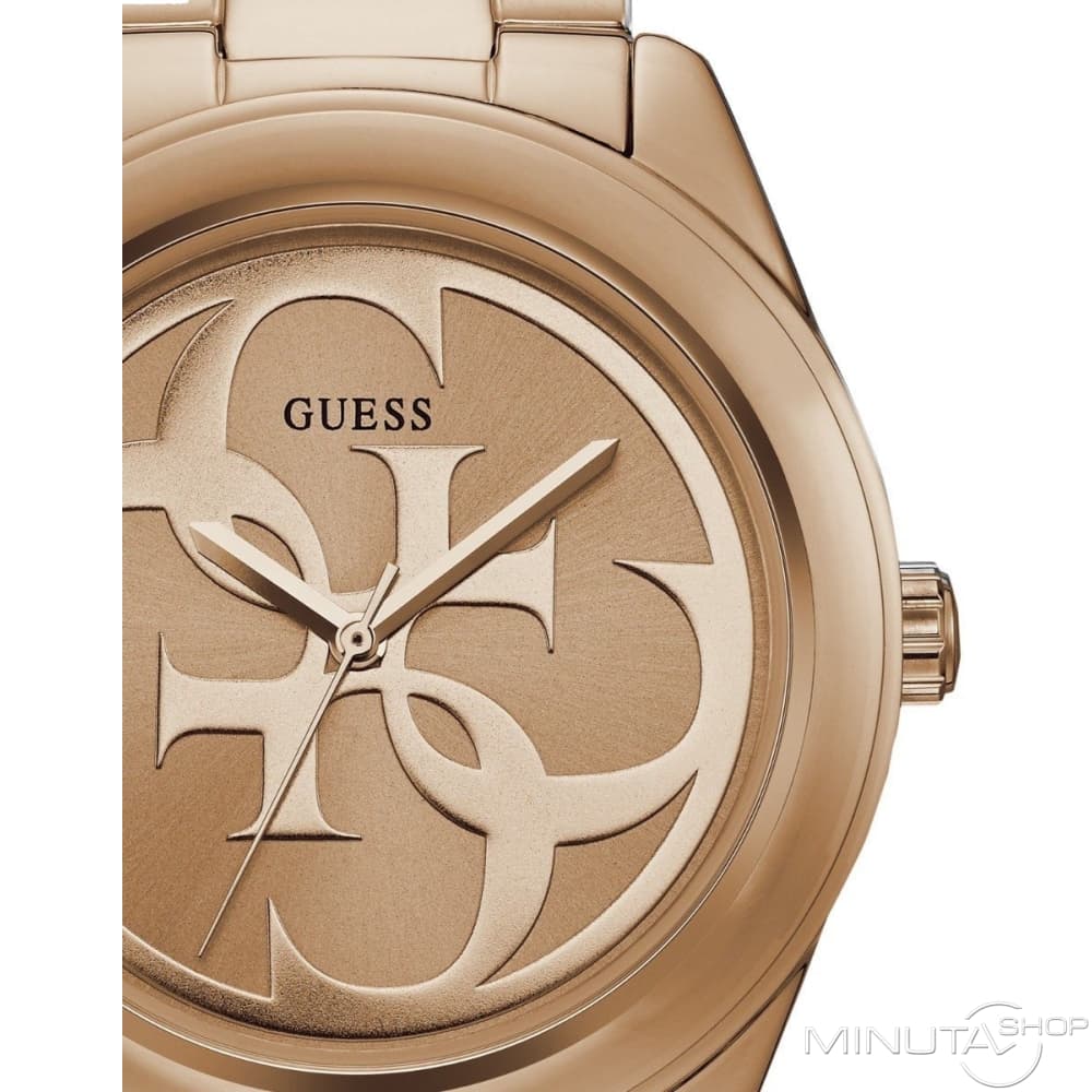  Shop Authentic Guess G-Twist Rose Gold Dial Rose Gold Steel Strap Watch for Women - W1082L3 - Luxxuri