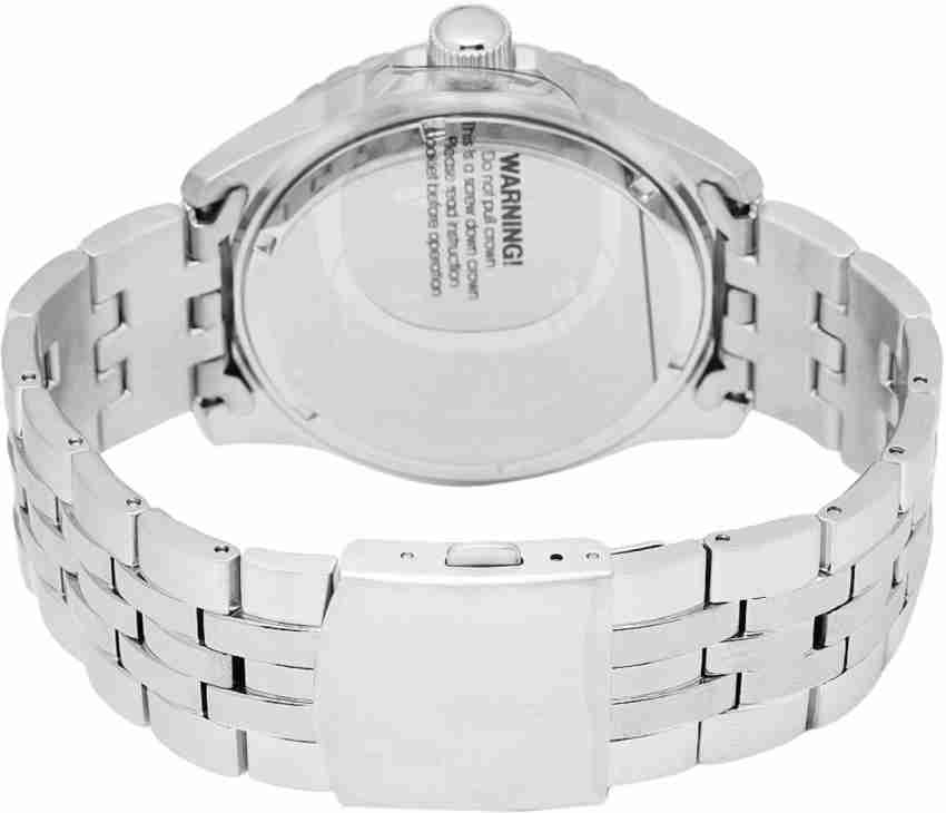  Shop Authentic Guess Odyssey Multifunction Blue Dial Silver Steel Strap Watch For Men - W1107G2 - Luxxuri