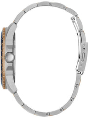  Shop Authentic Guess Odyssey Blue Dial Two Tone Steel Strap Watch For Men - W1107G3 - Luxxuri