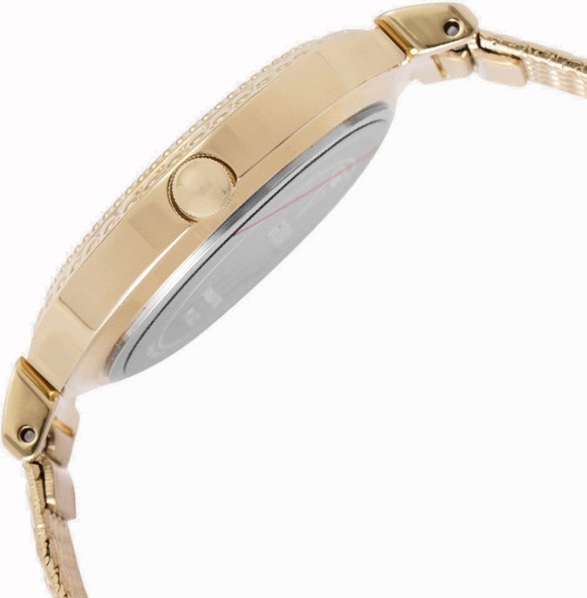 Shop Authentic Guess Quartz White Dial Gold Steel Strap Watch For Women - W1152L2 - Luxxuri