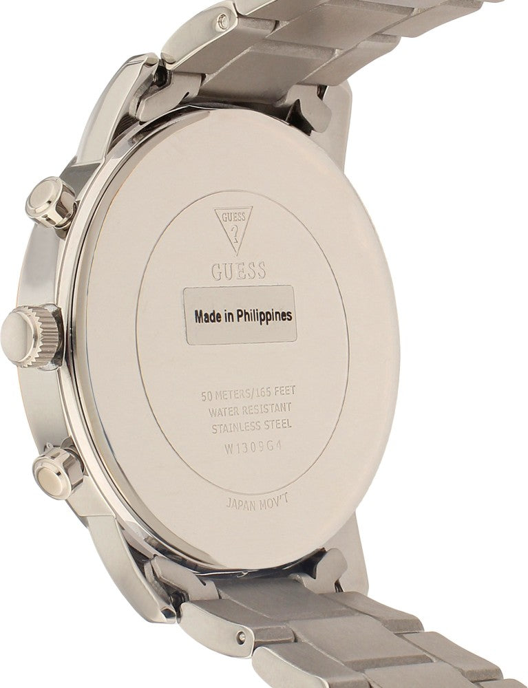  Shop Authentic Guess Hendrix Chronograph Blue Dial Two Tone Steel Strap Watch for Men - W1309G4 - Luxxuri