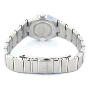  Shop Authentic Omega Constellation Manhattan Quartz Diamonds Blue Dial Silver Steel Strap Watch for Women - 131.15.25.60.53.001 - Luxxuri