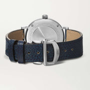  Shop Authentic IWC Portofino Automatic Silver Dial Blue Leather Strap Watch for Women - IW357411 - Luxxuri