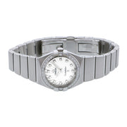  Shop Authentic Omega Constellation Quartz Diamonds Silver Dial Silver Steel Strap Watch for Women - 123.15.27.60.55.004 - Luxxuri