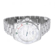  Shop Authentic Gucci Dive Quartz White Dial Silver Steel Strap Watch For Men - YA136336 - Luxxuri