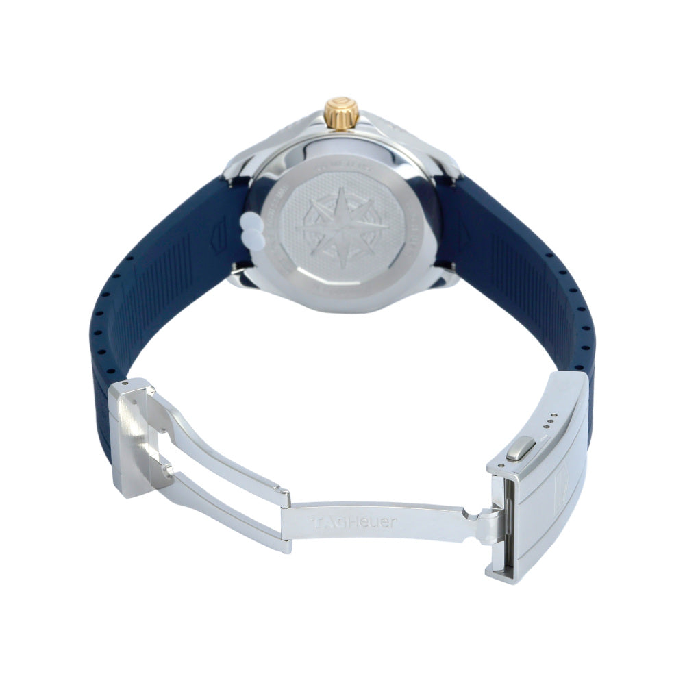  Shop Authentic Tag Heuer Aquaracer Professional 200 Automatic Blue Dial Blue Rubber Strap Watch for Men - WBP2150.FT6210 - Luxxuri
