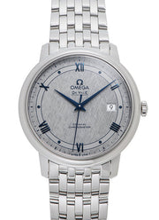  Shop Authentic Omega De Ville Prestige Co-Axial Grey Dial Silver Steel Strap Watch for Men - 424.10.40.20.06.002 - Luxxuri