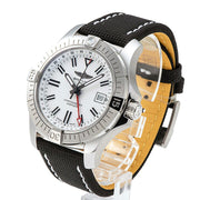  Shop Authentic Breitling Avenger Automatic GMT 43 White Dial Black Nylon Strap Watch for Men - A32397101A1X1 - Luxxuri