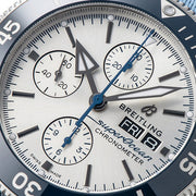  Shop Authentic Breitling Superocean Heritage Chronograph 44 Ocean Conservancy Silver Dial Two Tone NATO Strap Watch for Men - A133131A1G1W1 - Luxxuri