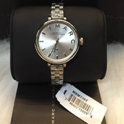  Shop Authentic Marc Jacobs Sally Silver Dial Silver Steel Strap Watch for Women - MBM3362 - Luxxuri