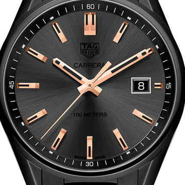  Shop Authentic Tag Heuer Carrera Special Edition Black Dial Black Steel Strap Watch for Women - WAR1113.BA0602 - Luxxuri
