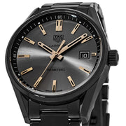  Shop Authentic Tag Heuer Carrera Special Edition Black Dial Black Leather Strap Watch for Women - WAR1113.FC6392 - Luxxuri