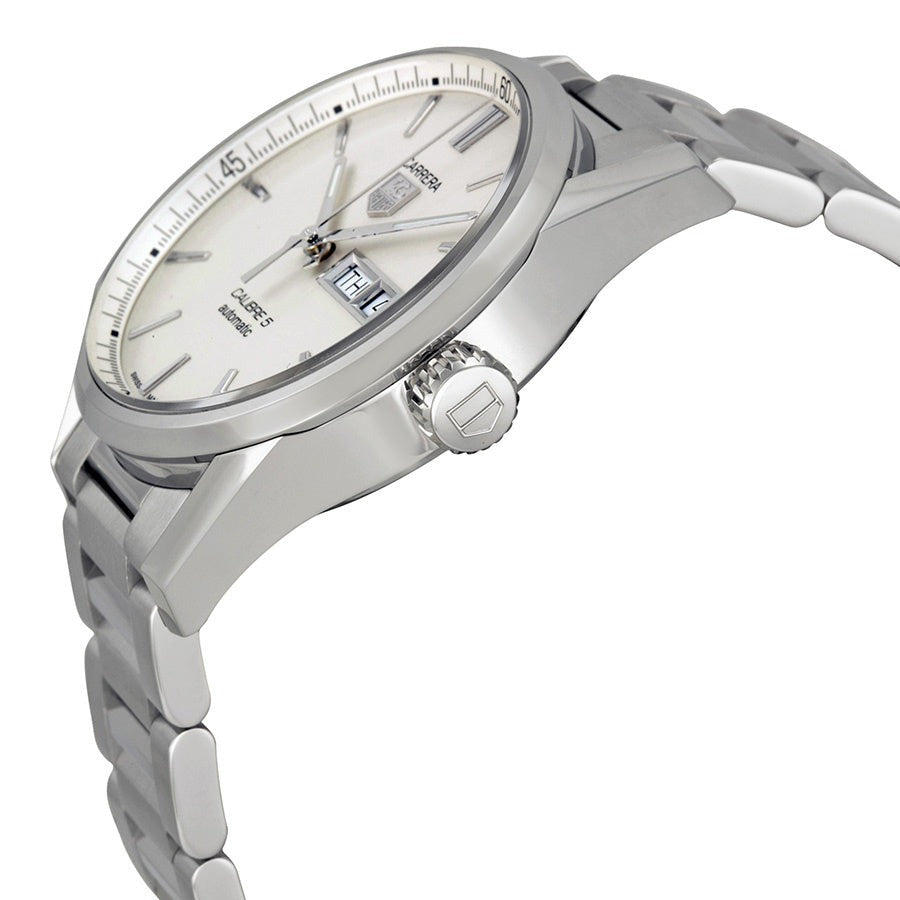  Shop Authentic Tag Heuer Carrera White Dial Watch for Men - WAR201B.BA0723 - Luxxuri